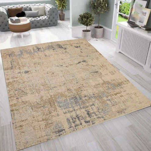 Miksa szép bézs szőnyeg 150 x 230 cm modern