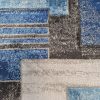Mira szürke kék szőnyeg modern