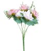 Monori dália élethű művirág csokor 7 szálas színes