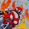 Neszta Full Vastag Gyerek Pléd Motoros Kék 160 x 220 cm