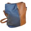 Niente női hátizsák kétfunkciós női táska barna kék