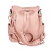 Nando női hátizsák többfunkciós divattáska rózsaszín