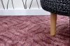 Zoria mályva padlószőnyeg modern