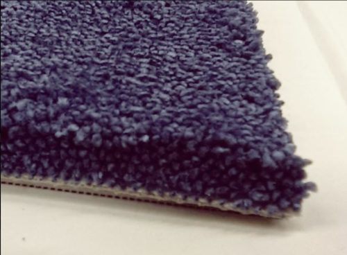 Evela kék padlószőnyeg vastag