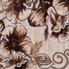 Perry Modern Szőnyeg Barna Virágmintás 150 x 230 cm