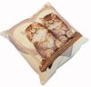 Rumli Perzsa Cicás Díszpárna Bézs 40 x 40 cm