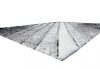 Sopron extra vastag shaggy szőnyeg 80 x 150 cm szürke csíkos