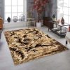 Stefánia virágmintás szőnyeg 250 x 350 cm nagyméretű barna bézs