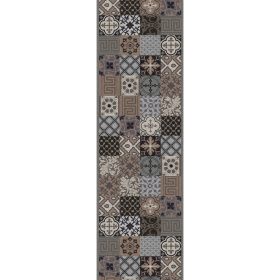   Szatmár Tekercses Impregnált Futószőnyeg Bézs-Barna 65cm