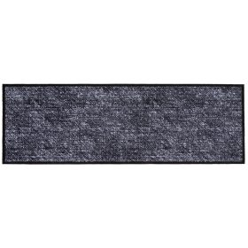   Szilfa csúszásgátlós konyhai szőnyeg mosható kék fekete 50 x 150 cm