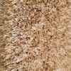 Szilvió shaggy szőnyeg arany barna 125 x 200 cm