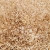 Szilvió shaggy szőnyeg arany barna 70 x 100 cm