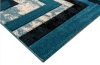 Szimonetta modern türkiz kék szőnyeg