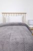 Tangó minőségi ágytakaró puha pléd szürke 200 x 240 cm