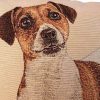 Tepsi Díszpárna Jack Russell Terrier Kutyás 40 x 40 cm