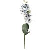 Tirana mű orchidea szál élethű művirág kék fehér