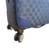 Tokió kék bőrönd spinner puhafalú