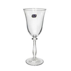 Triana boros pohár készlet 6 db-os 35 cl ezüst perem