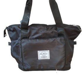   Homberg fedélzeti táska WizzAir fekete összehajtható utazótáska