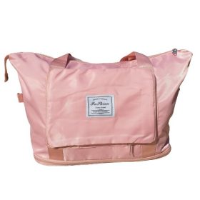   Judit rózsaszín fedélzeti táska utazótáska bővíthető 20 x 30 x 40 cm