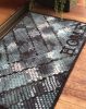 Veronika konyhai szőnyeg kék csúszásgátlós mosható 50 x 150 cm
