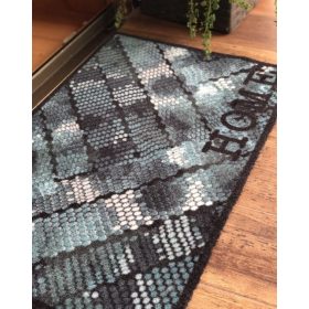   Veronika konyhai szőnyeg kék csúszásgátlós mosható 50 x 150 cm