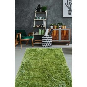 Viktorina Zöld Shaggy Szőnyeg Hosszú Szálú