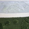 Zenke Fürdőszoba Szőnyeg Szett 3 részes Zöld 50 x 80 cm