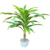 Ziliz mű dracaena sárkányfa élethű műfa műnövény 130 cm