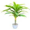 Ziliz mű dracaena sárkányfa élethű műfa műnövény 130 cm