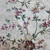 Zomilla bézs szőnyeg virágmintás modern